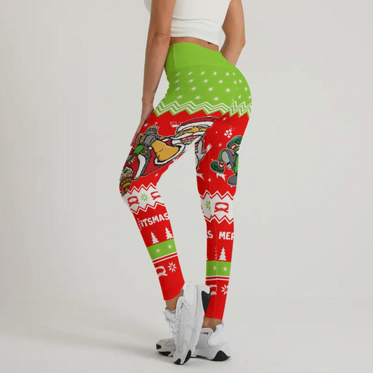 Merry Jitmas Santa Clause Leggings - BattleFitGear