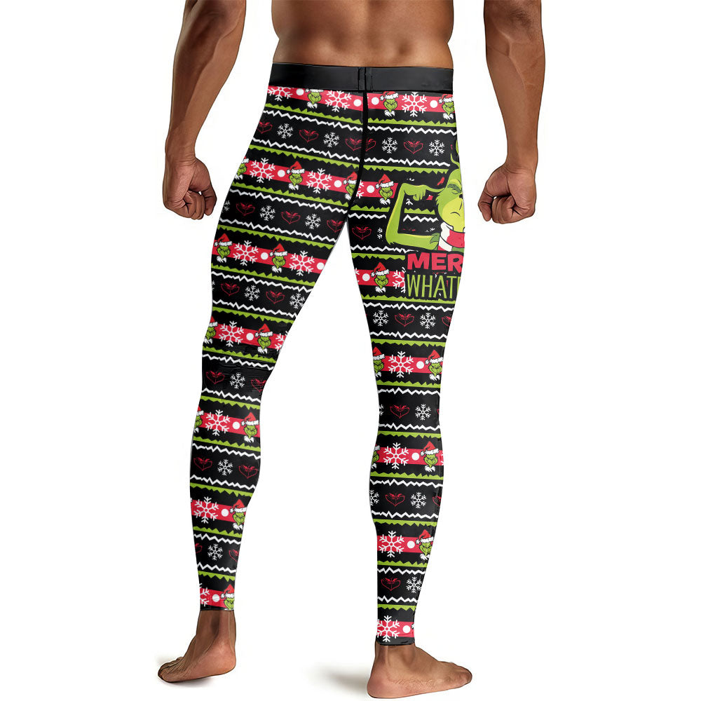 Merry Whatever Men's Compression Leggings