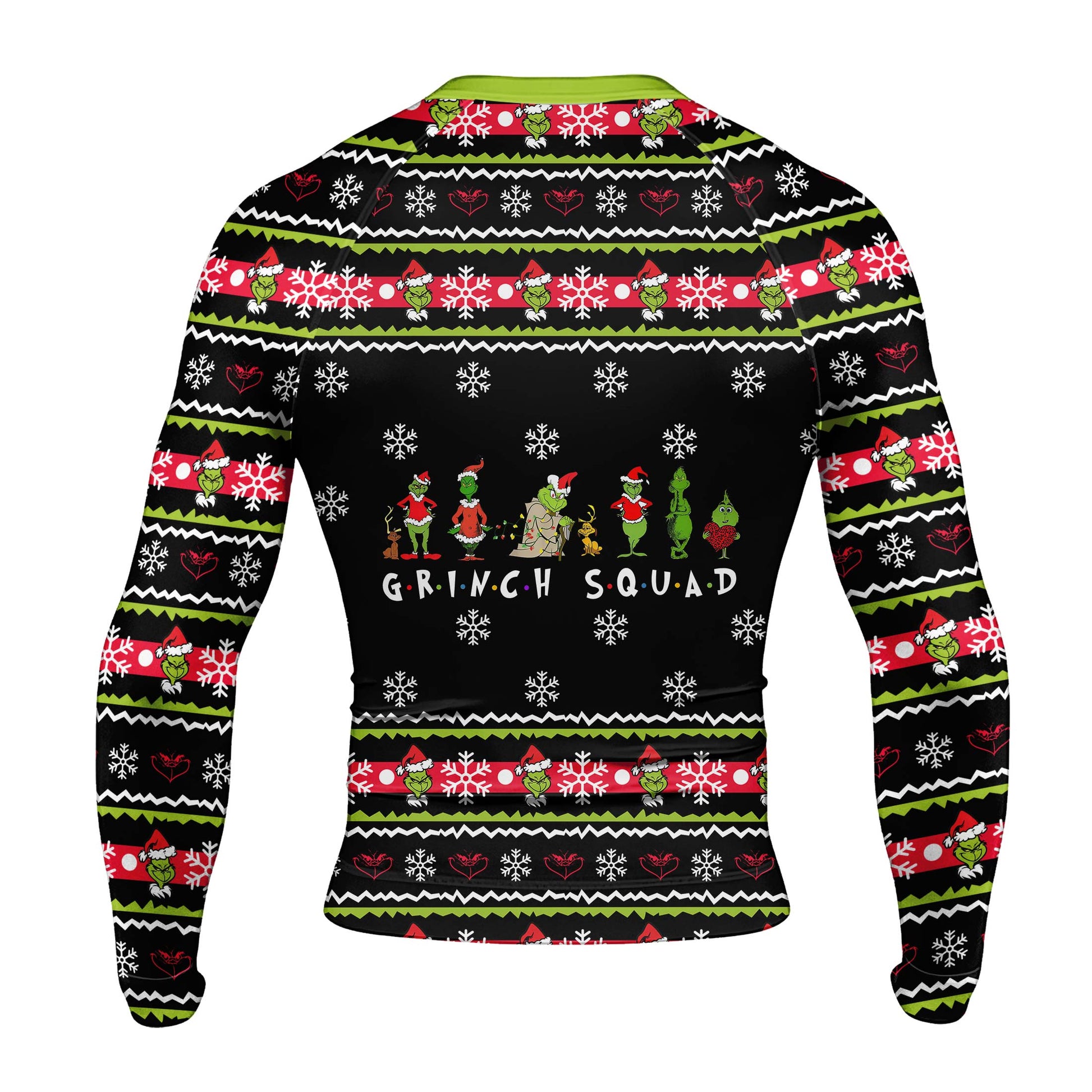 Merry Whatever Men's Long Sleeve Rash Guard