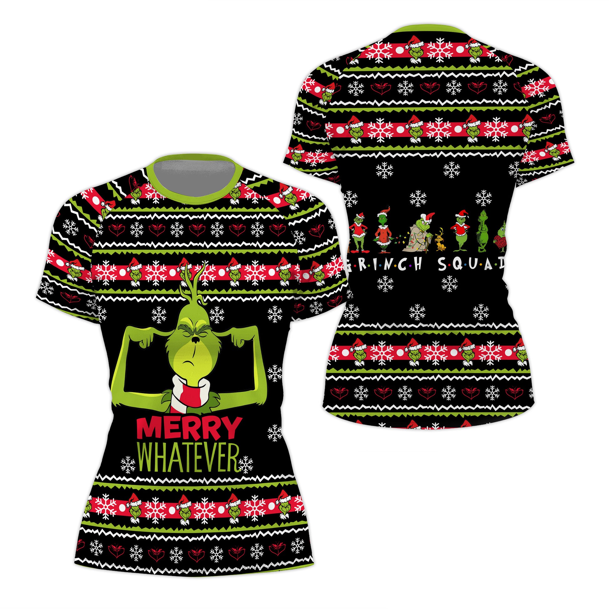 Merry Whatever Women's Short Sleeve Rash Guard
