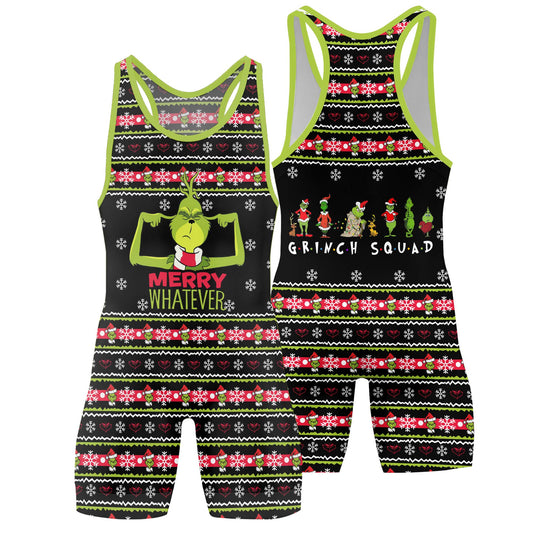 Merry Whatever Wrestling Singlets