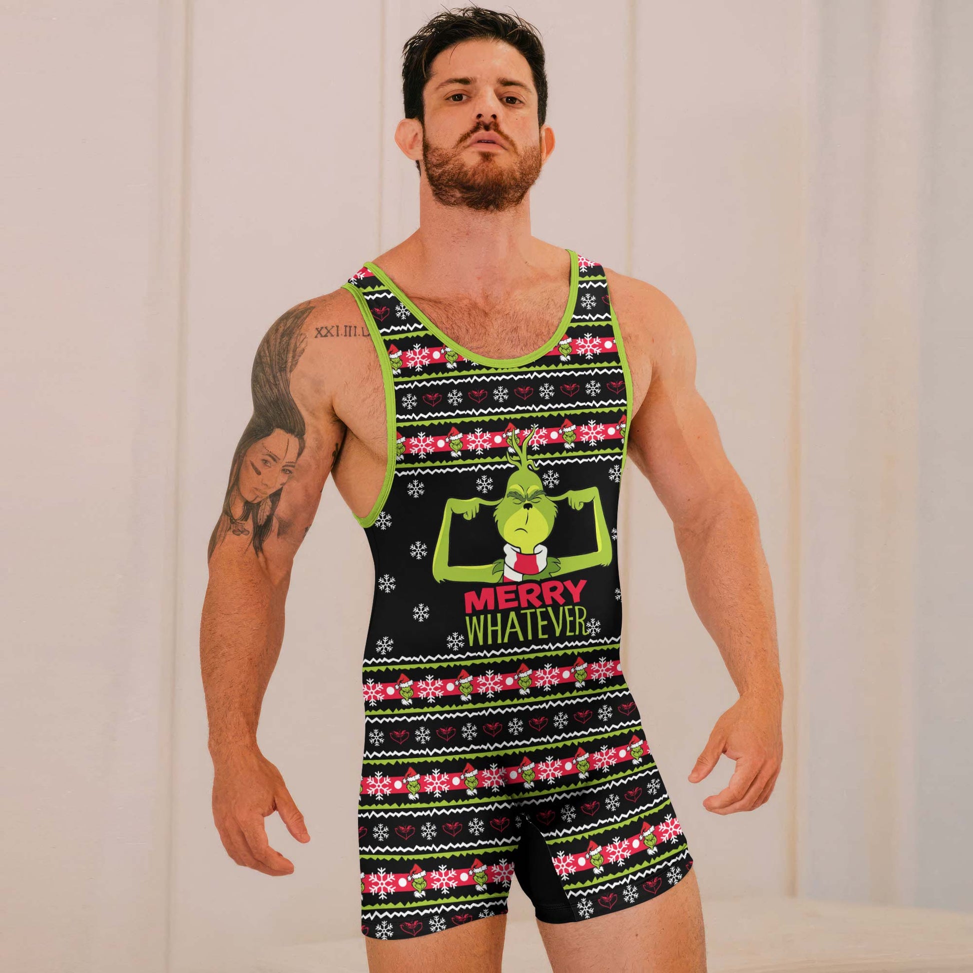 Merry Whatever Wrestling Singlets