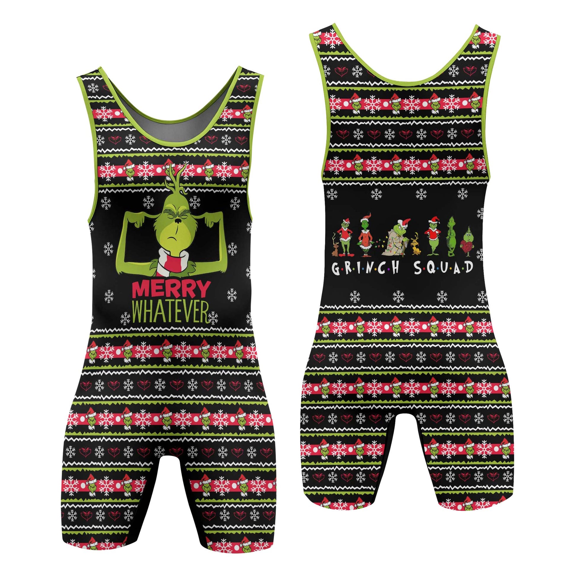 Merry Whatever Wrestling Singlets