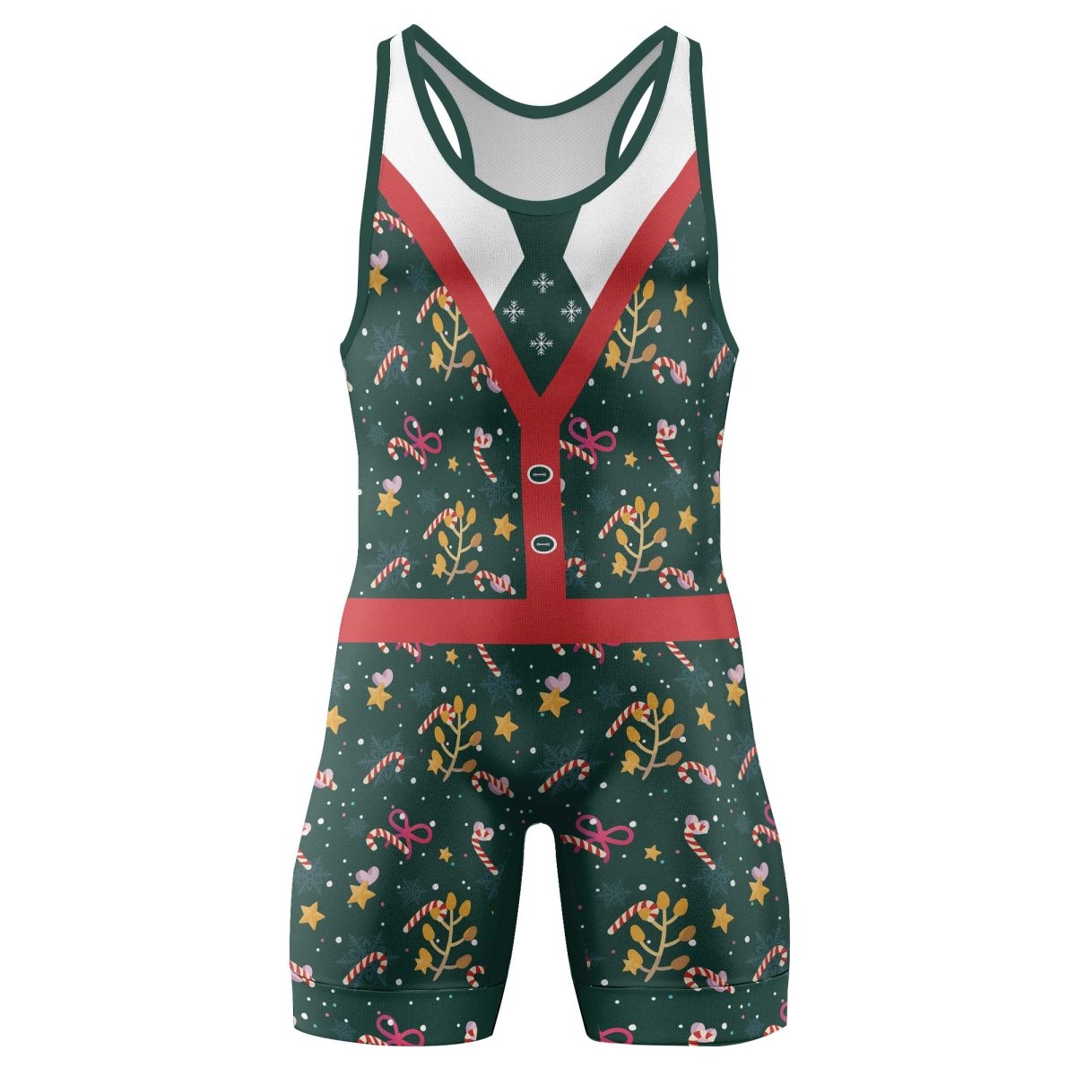 Merry Xmas Wrestling Singlets - BattleFitGear