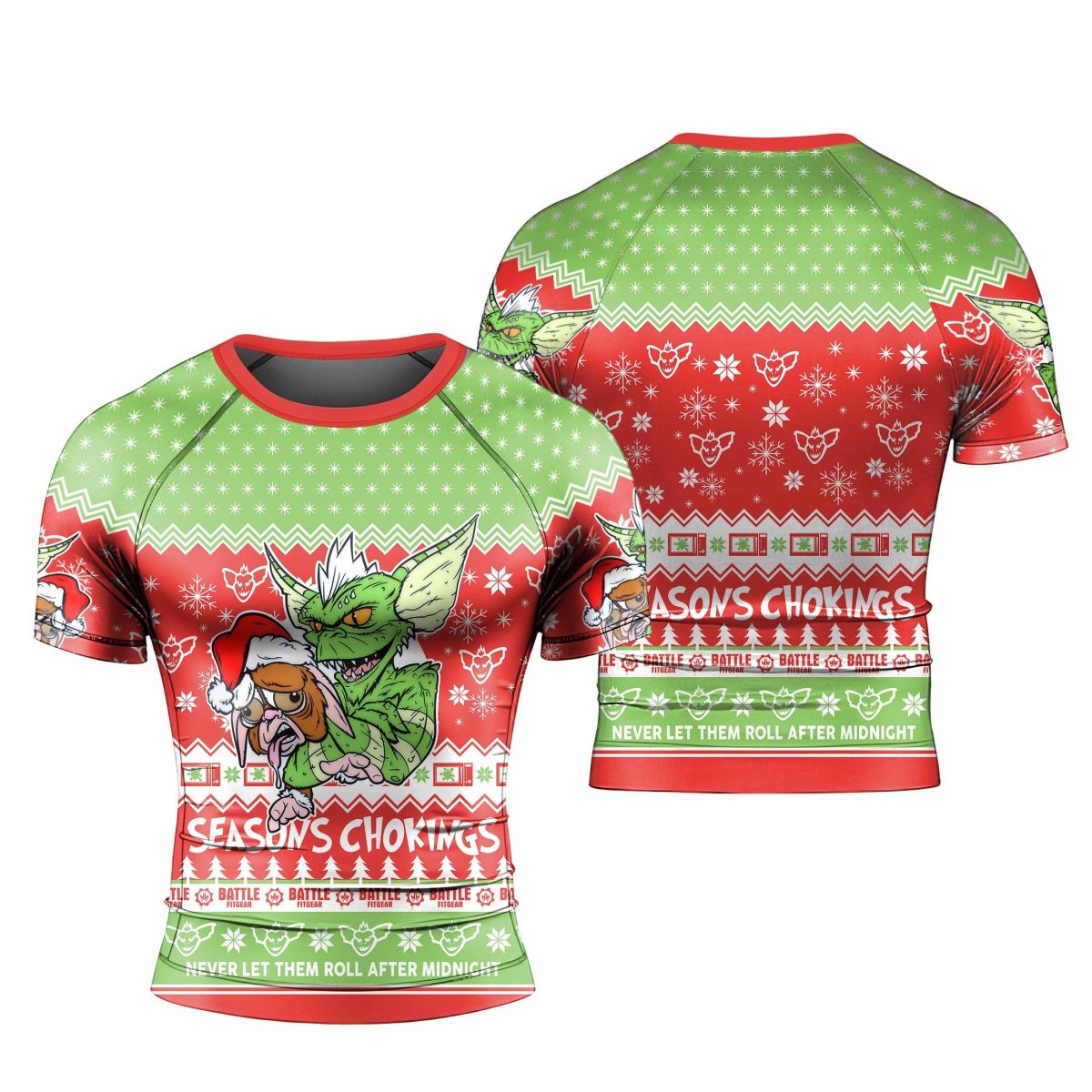 Seasons Chokings Goblin Short Sleeve Rash Guard - BattleFitGear