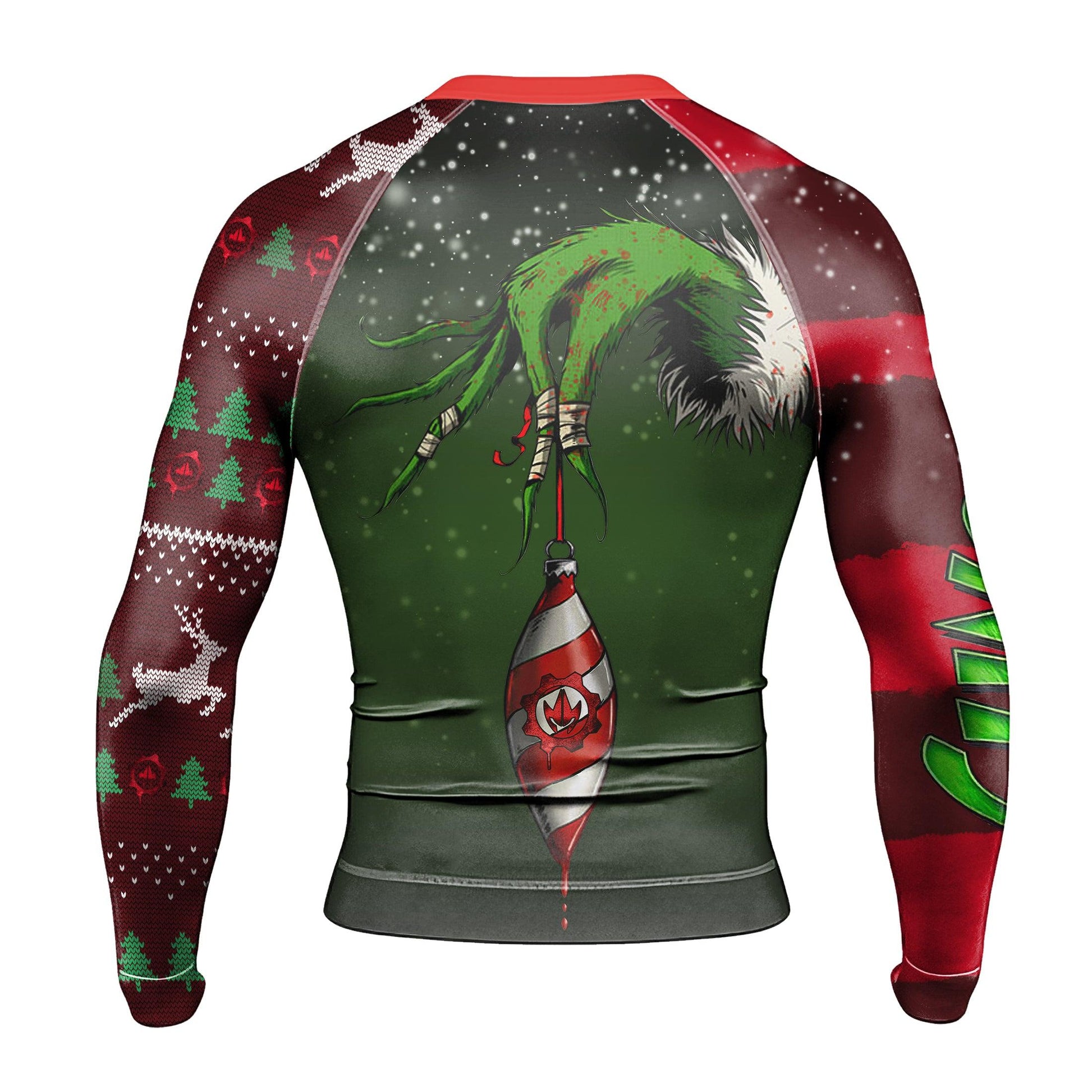 The Clinch Christmas Long Sleeve Rash Guard