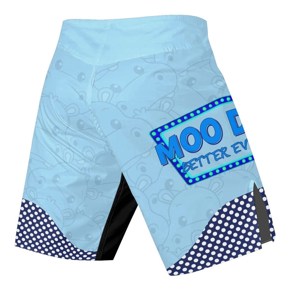 Moo Deng Hippo Choke Fight Shorts - BattleFitGear