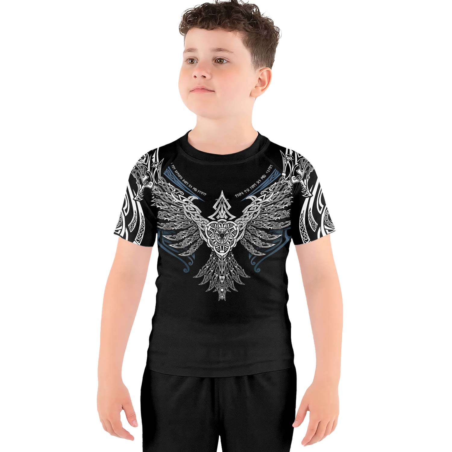 Muninn Eagle Kids Rash Guard - BattleFitGear