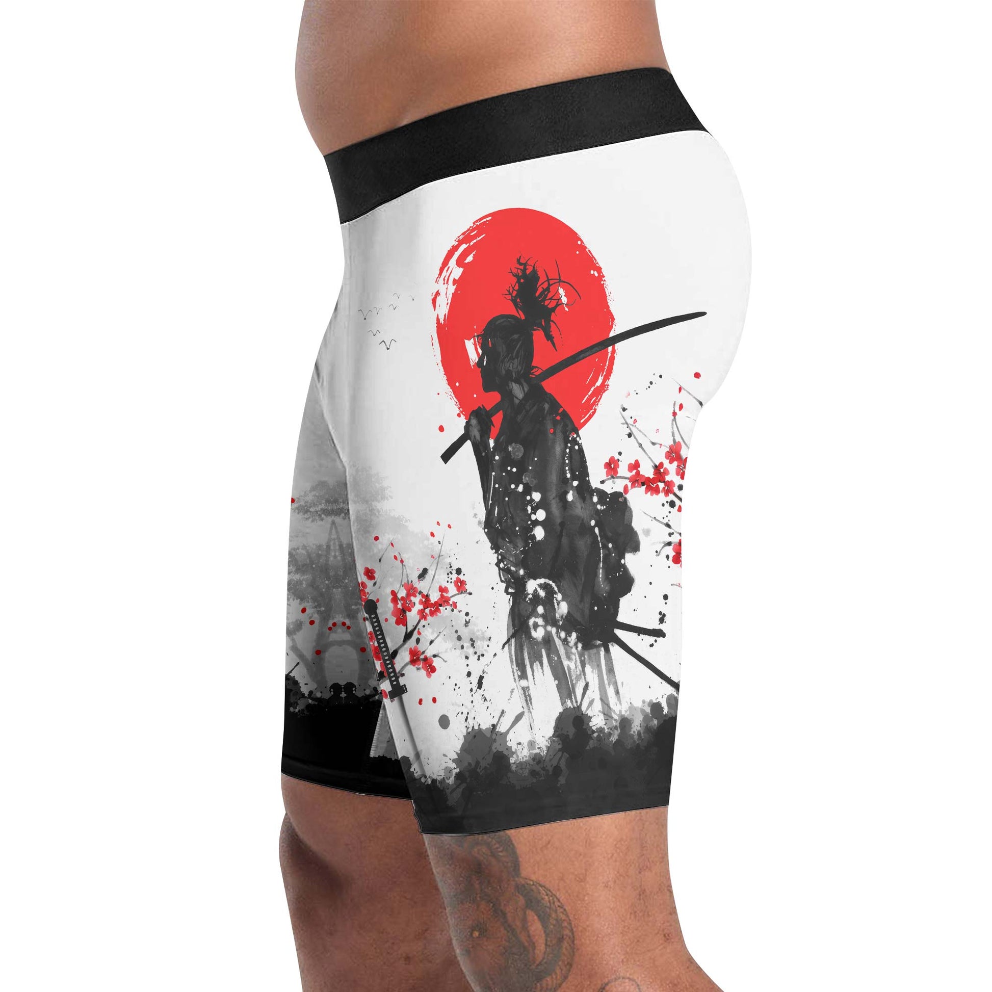 Musashi Versus Kojiro Compression Shorts