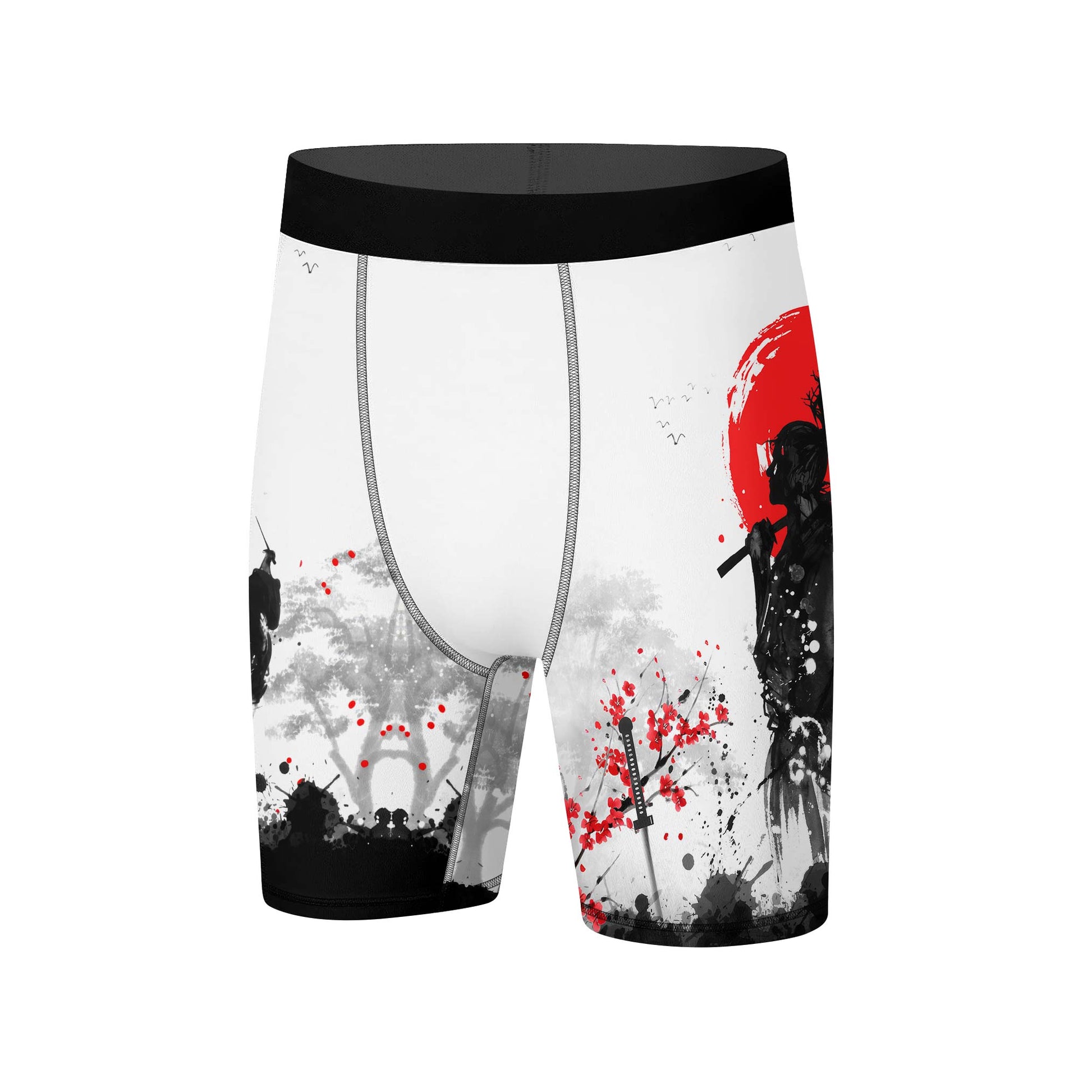 Musashi Versus Kojiro Compression Shorts