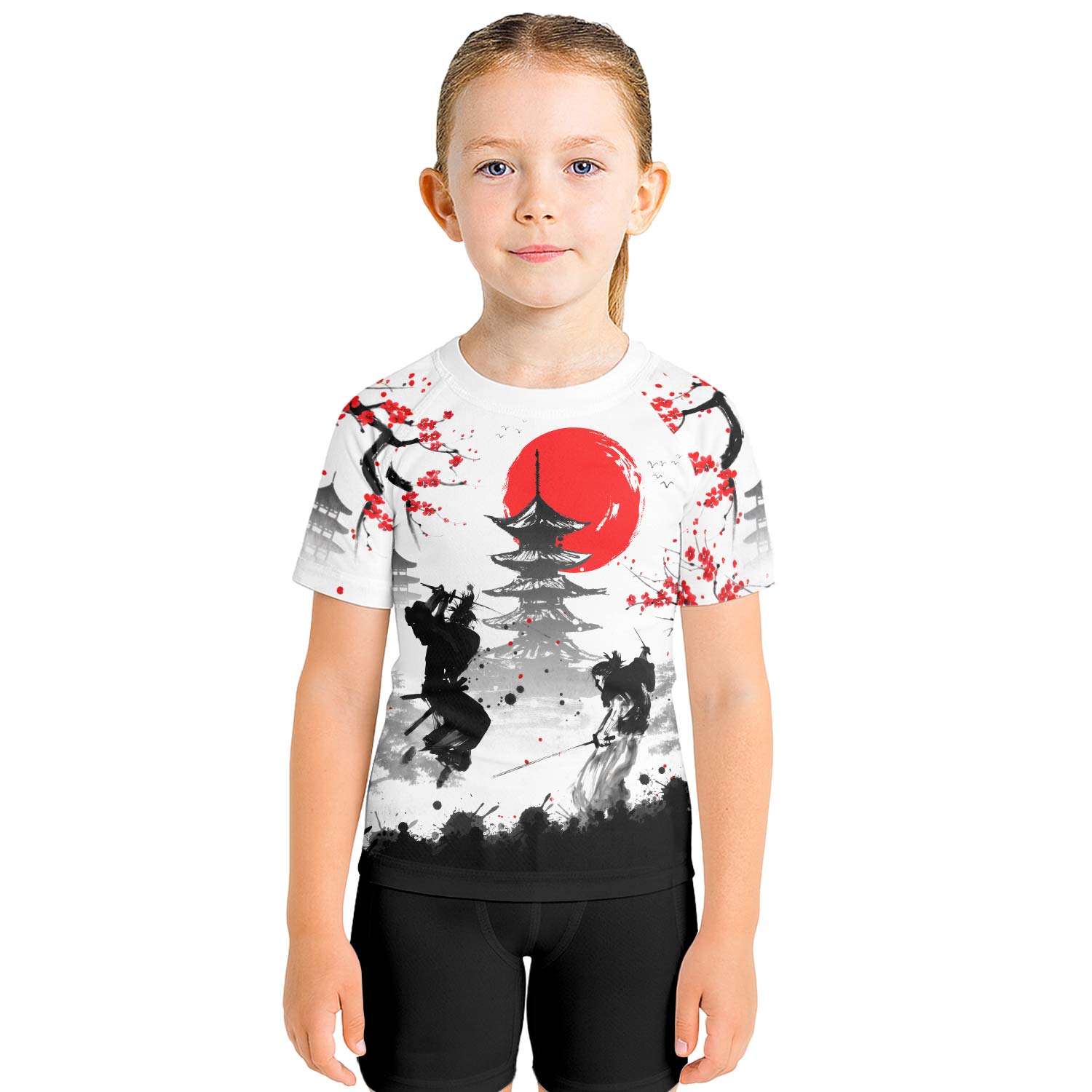 Musashi Versus Kojiro Kids Rash Guard