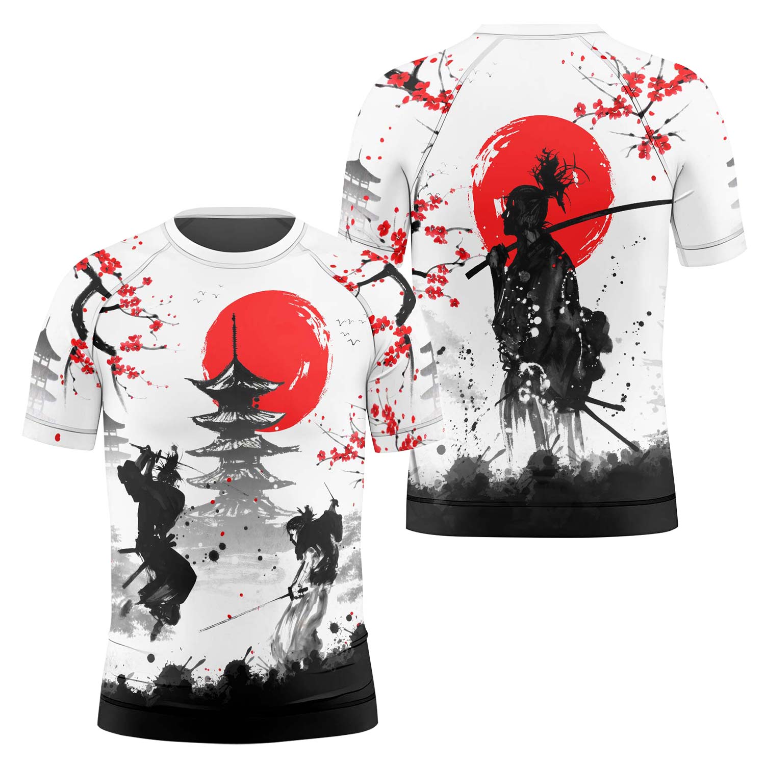 Musashi Versus Kojiro Kids Rash Guard