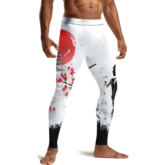 Musashi Versus Kojiro Men's Compression Leggings