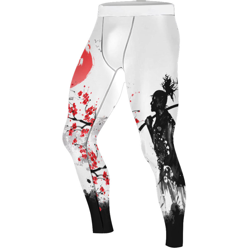 Musashi Versus Kojiro Men's Compression Leggings