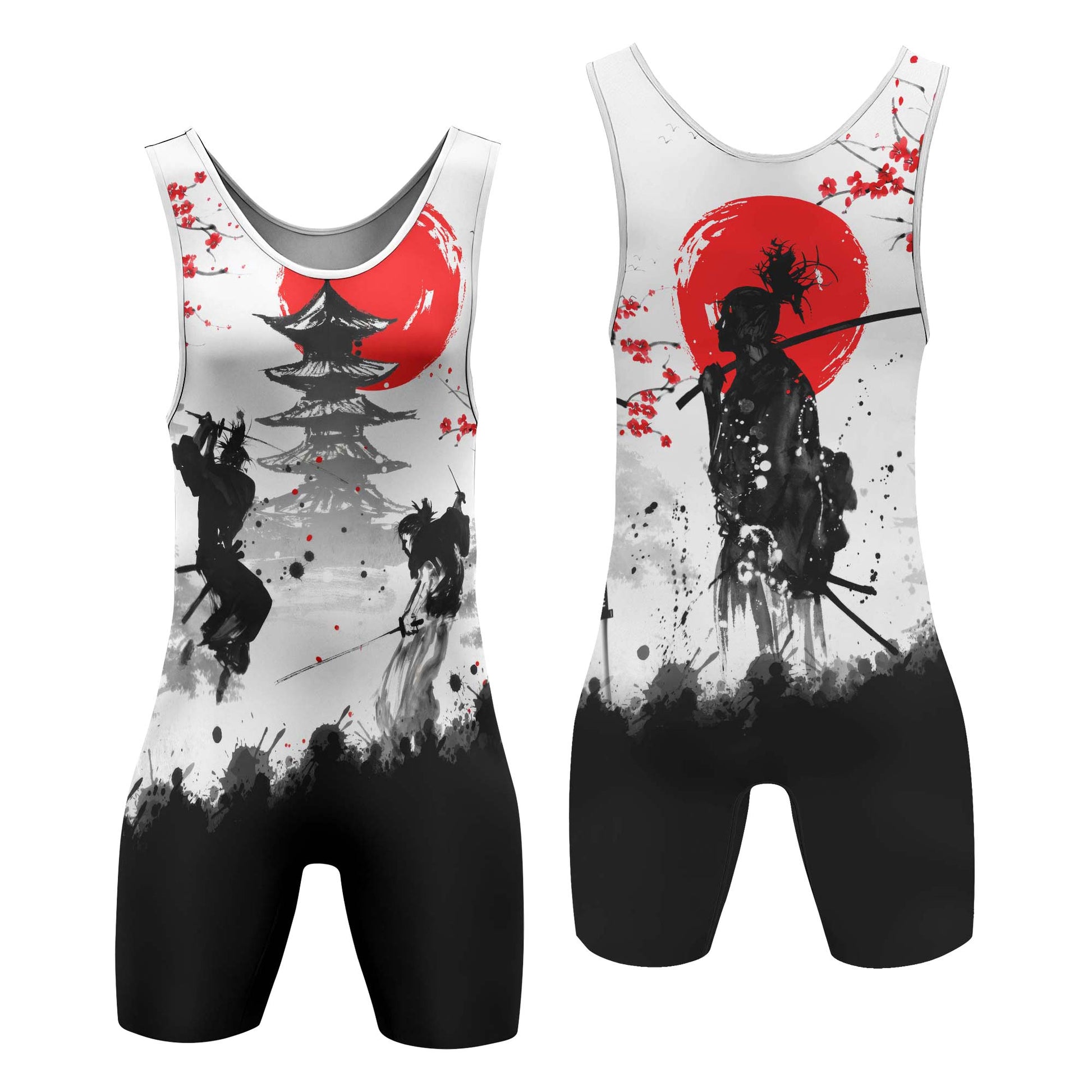Musashi Versus Kojiro Wrestling Singlets