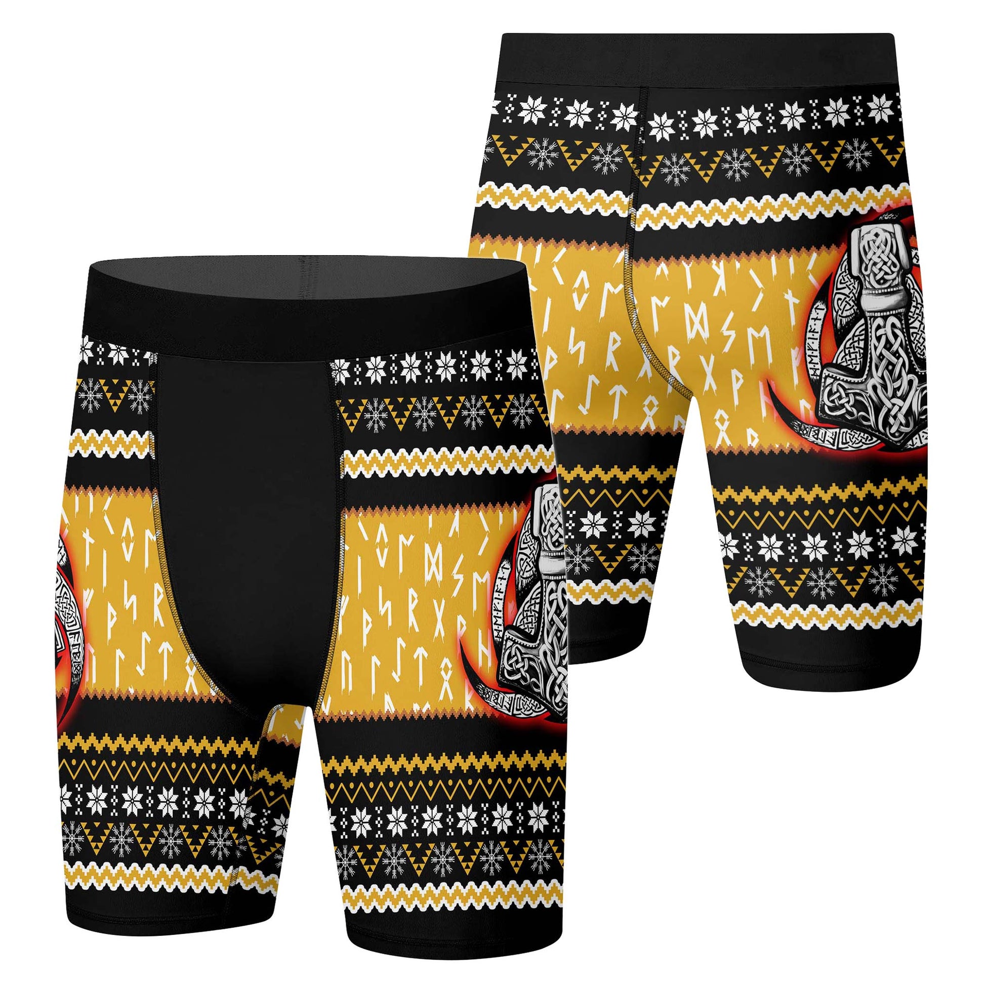 My Blood Type is Viking Compression Shorts