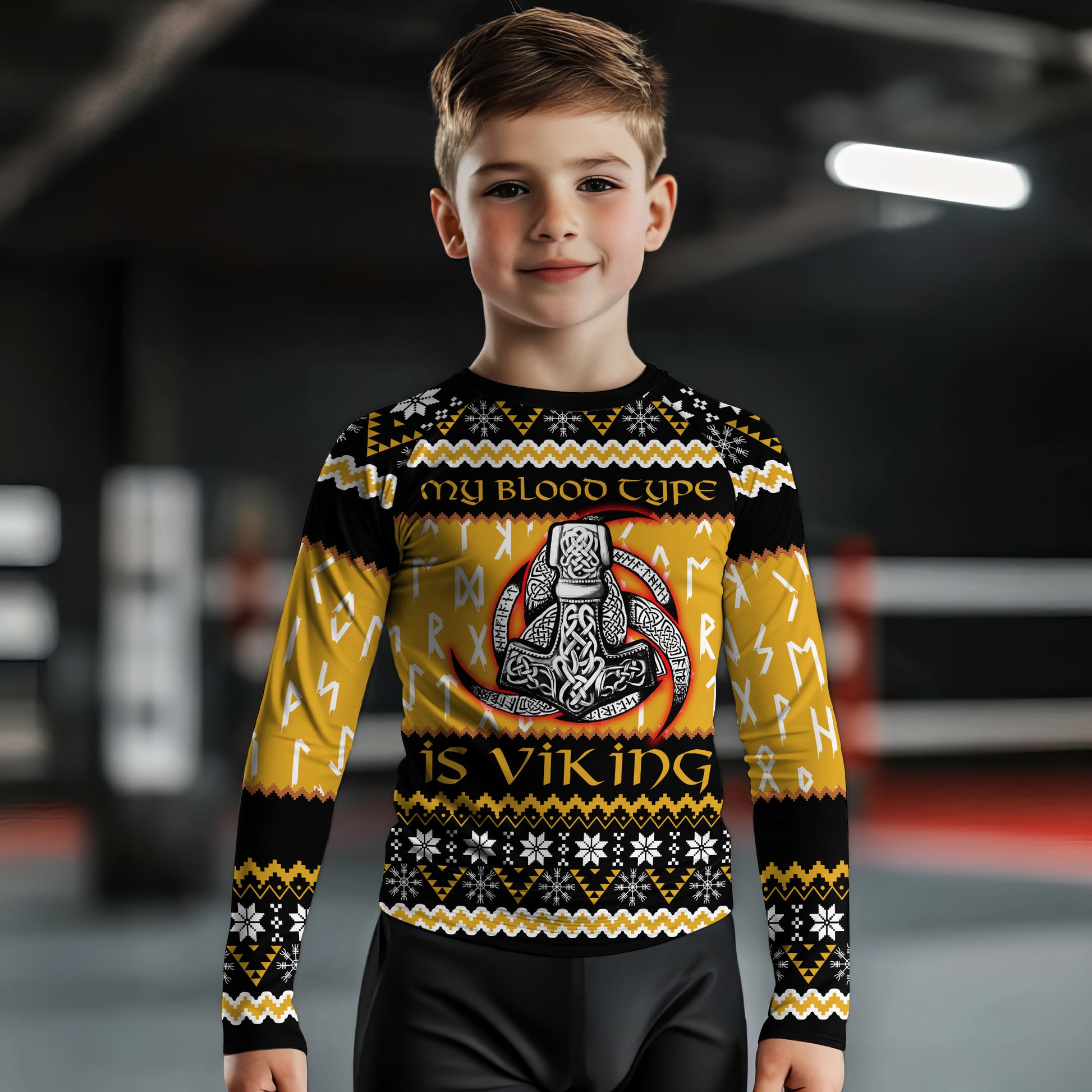 My Blood Type is Viking Fight Shorts