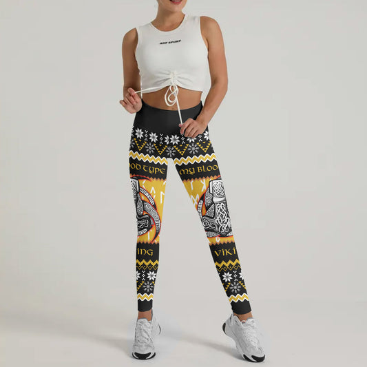 My Blood Type is Viking Leggings