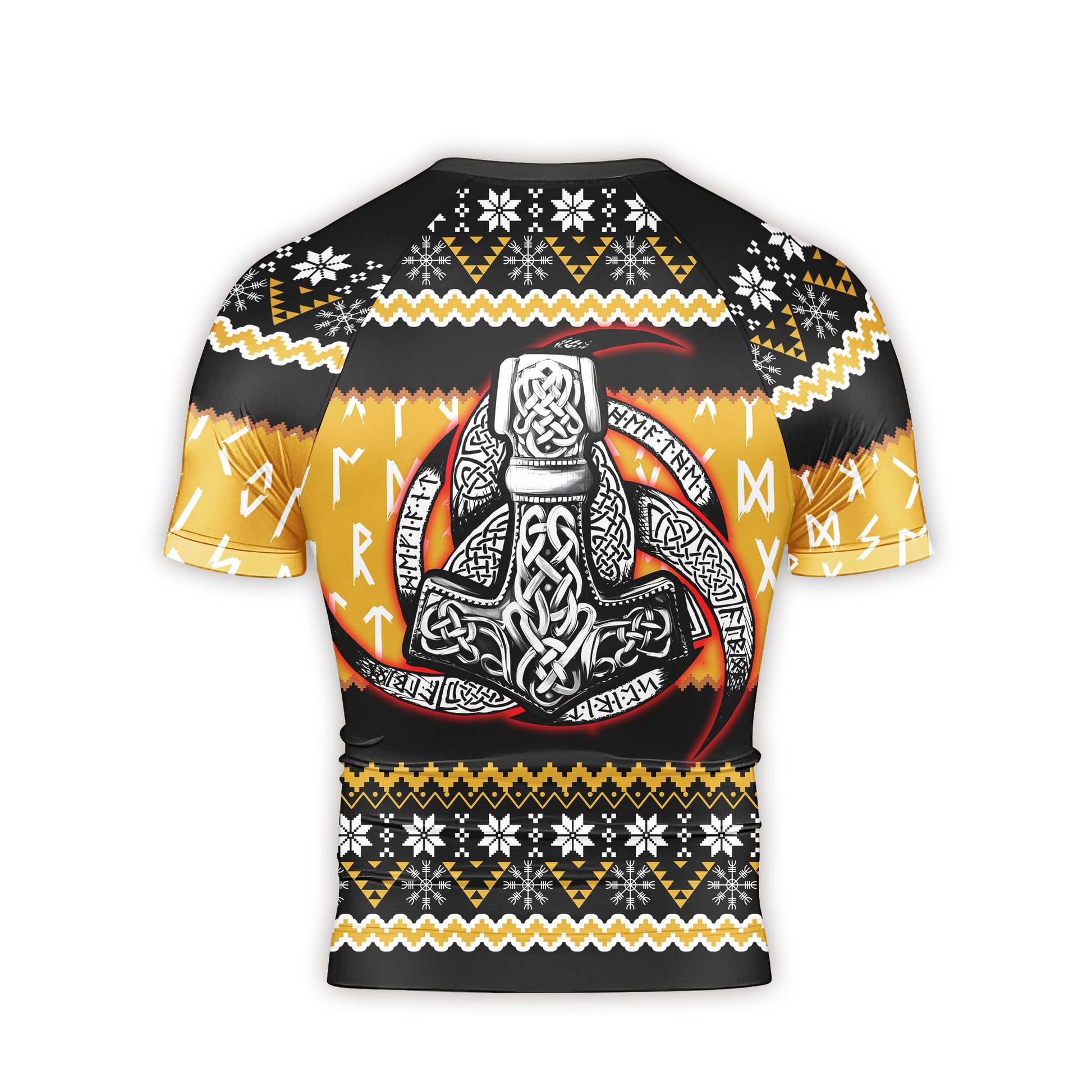 My Blood Type is Viking Men's Short Sleeve Rash Guard