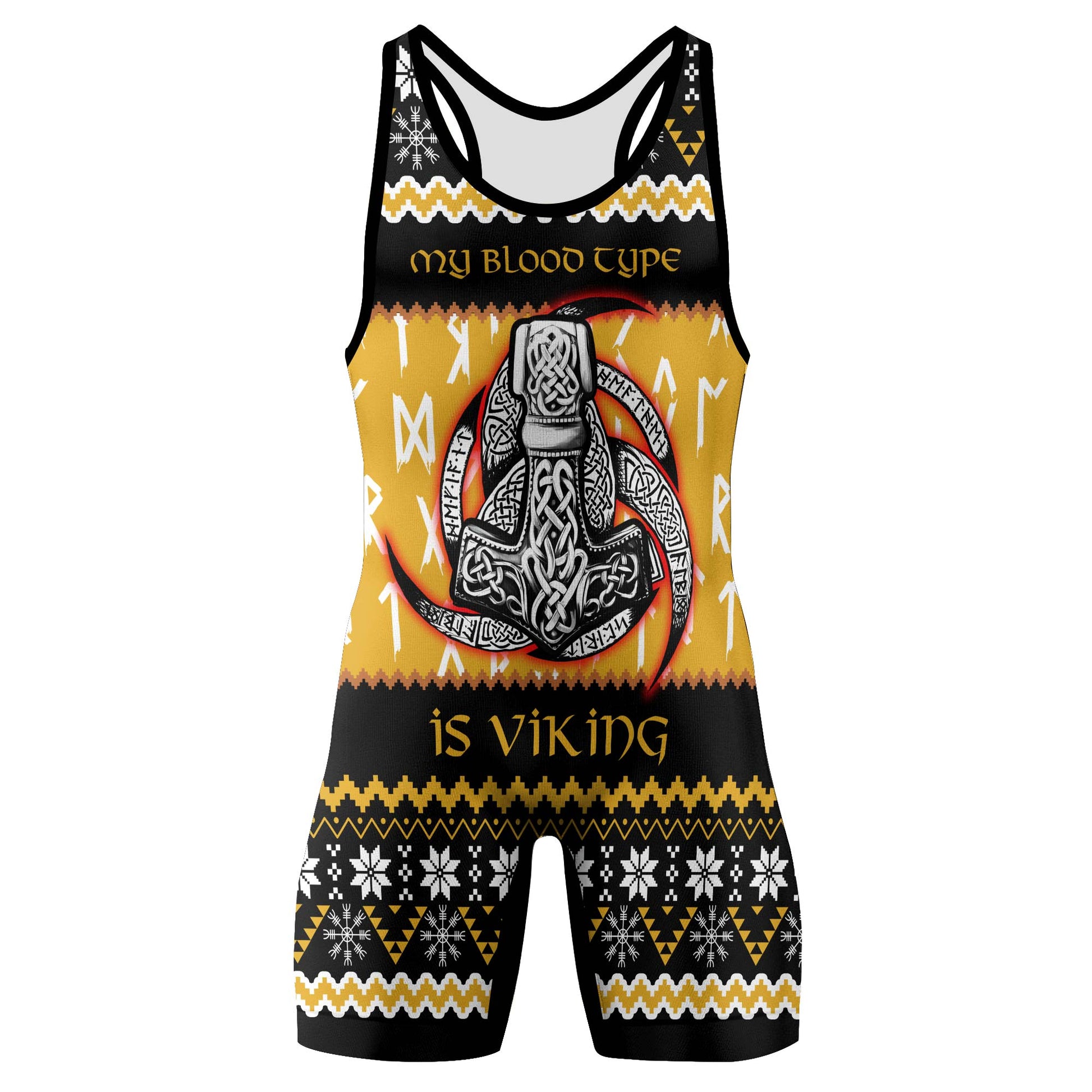 My Blood Type is Viking Wrestling Singlets