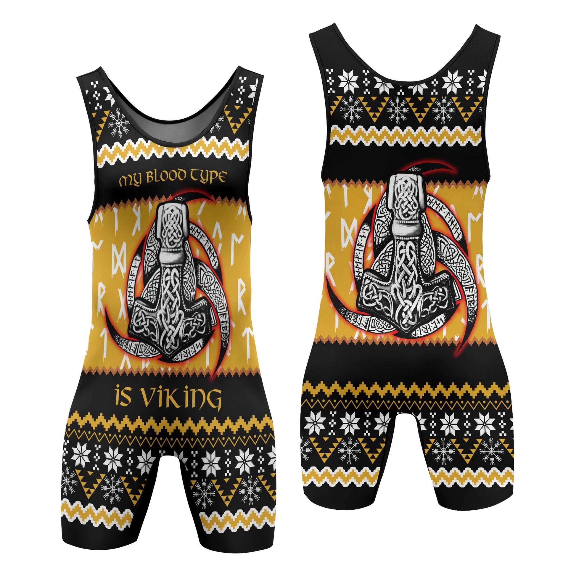 My Blood Type is Viking Wrestling Singlets