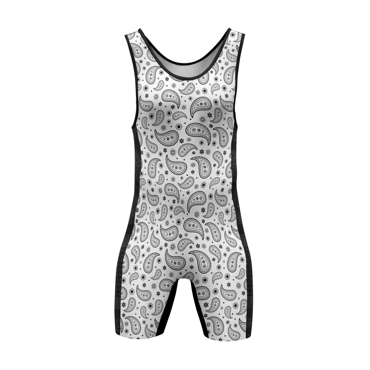 Mystic Paisley Wrestling Singlets - BattleFitGear