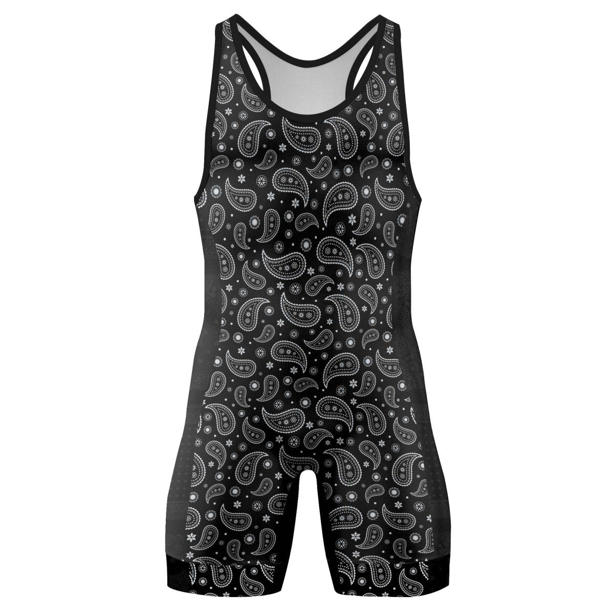 Mystic Paisley Wrestling Singlets - BattleFitGear