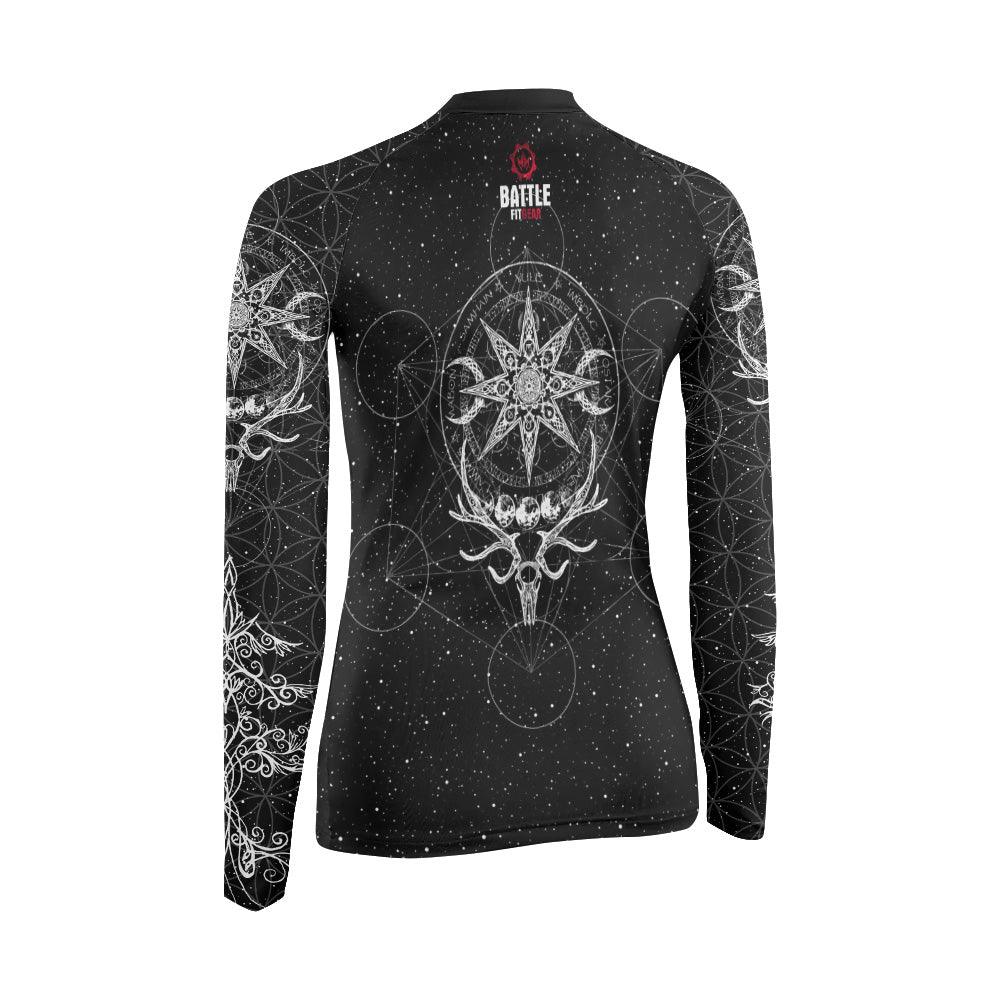 YULE Vikings Women's Long Sleeve Rash Guard