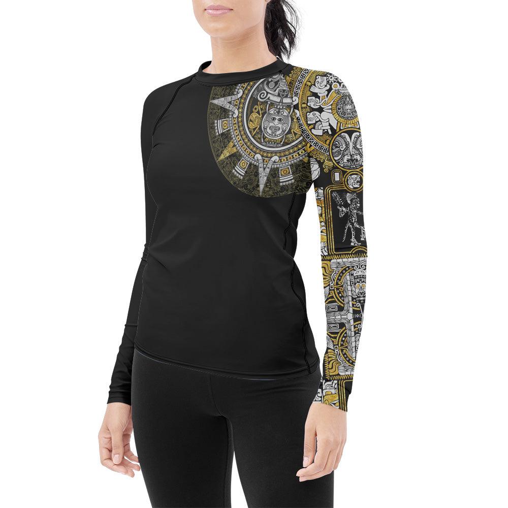 JAGUAR WARRIOR Women's Long Sleeve Rash Guard