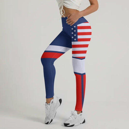 American Flag Leggings - BattleFitGear