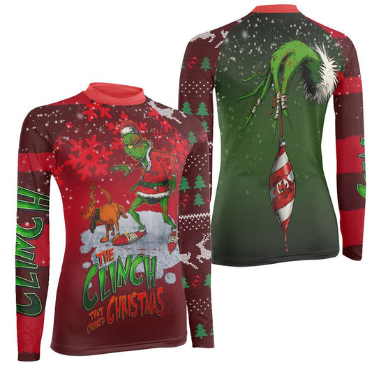 The Clinch Christmas Women's Long Sleeve Rash Guard