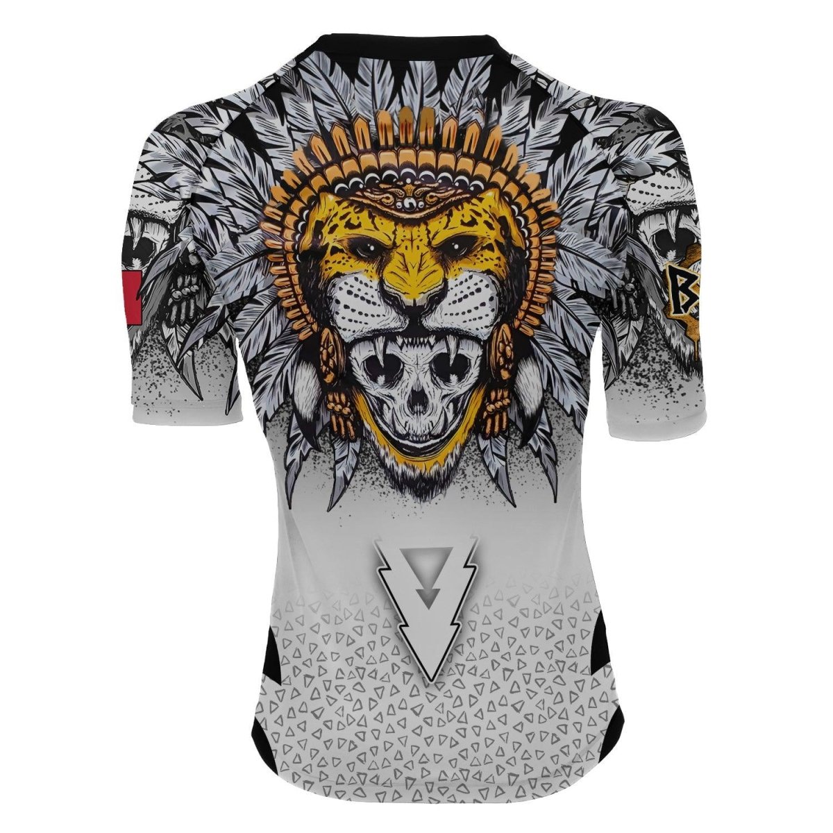 Aztec Warrior Women's Short Sleeve Rash Guard - BattleFitGear