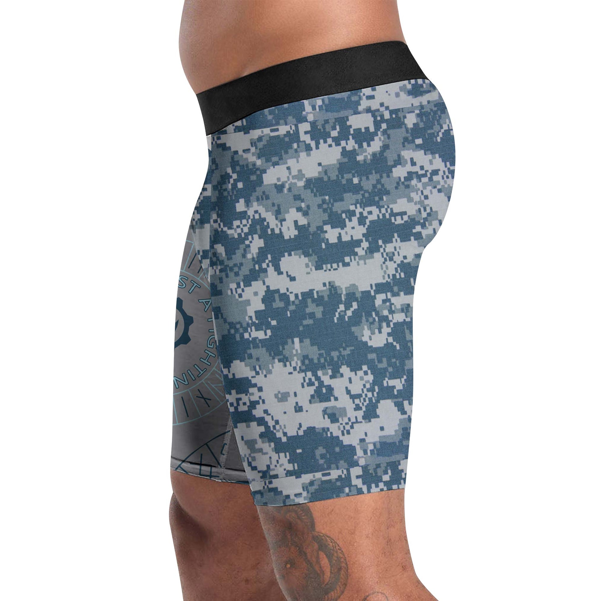 Navy Veteran Viking Compression Shorts