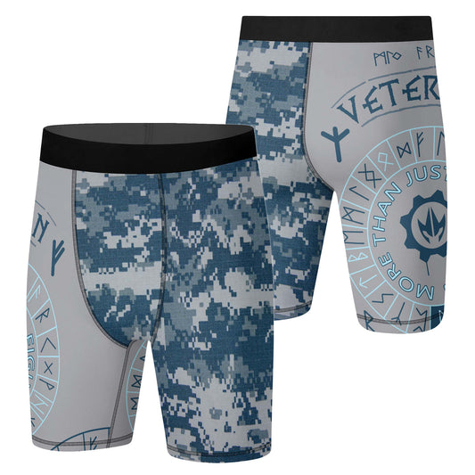 Navy Veteran Viking Compression Shorts