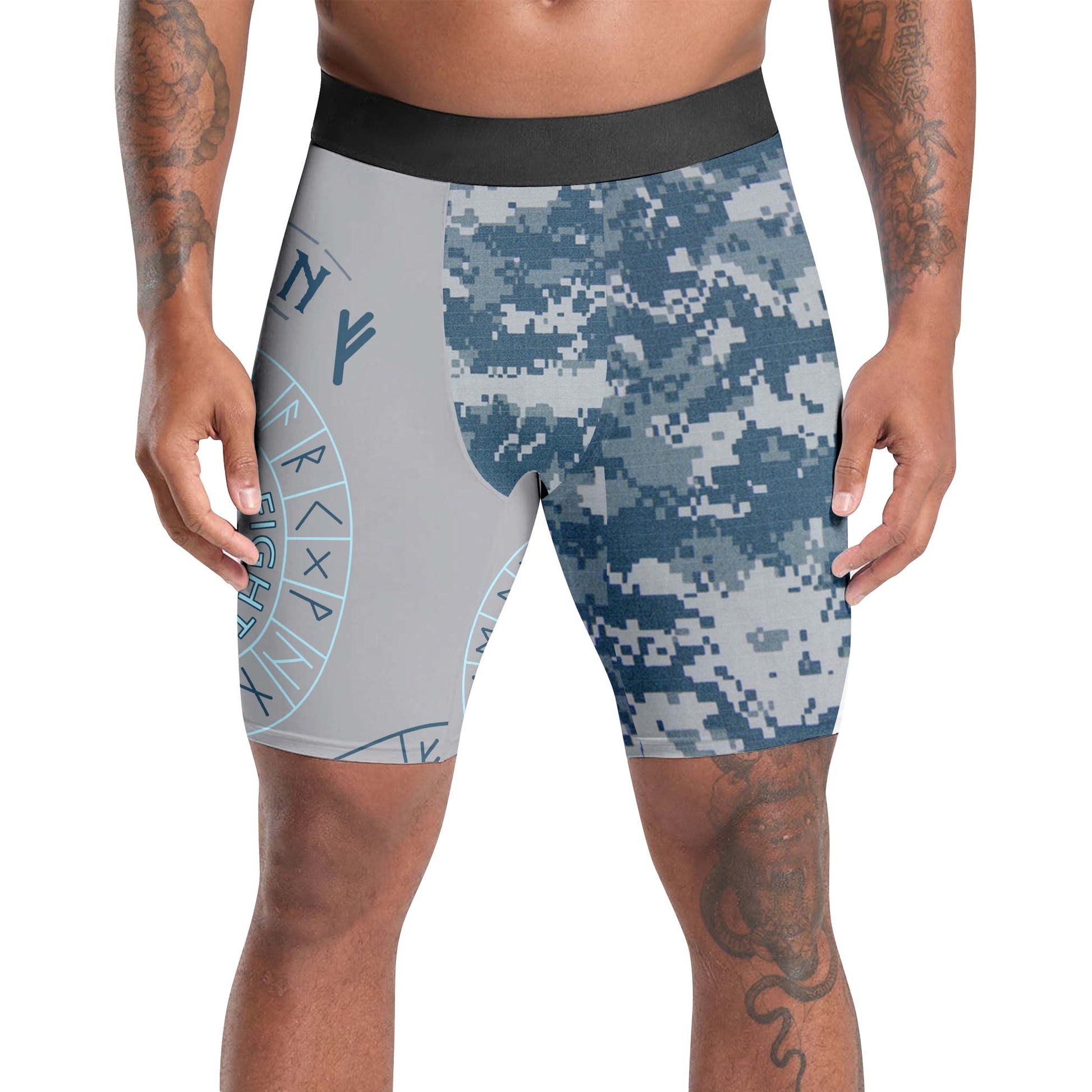 Navy Veteran Viking Compression Shorts