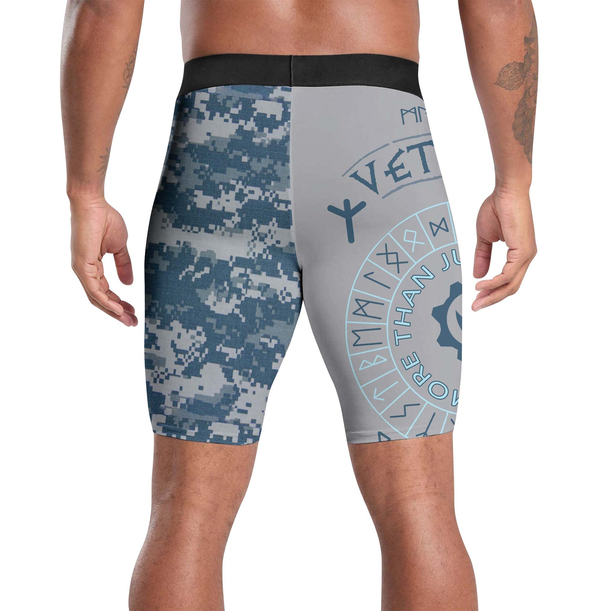 Navy Veteran Viking Compression Shorts