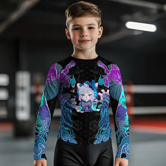 Nekomata Kids Rash Guard