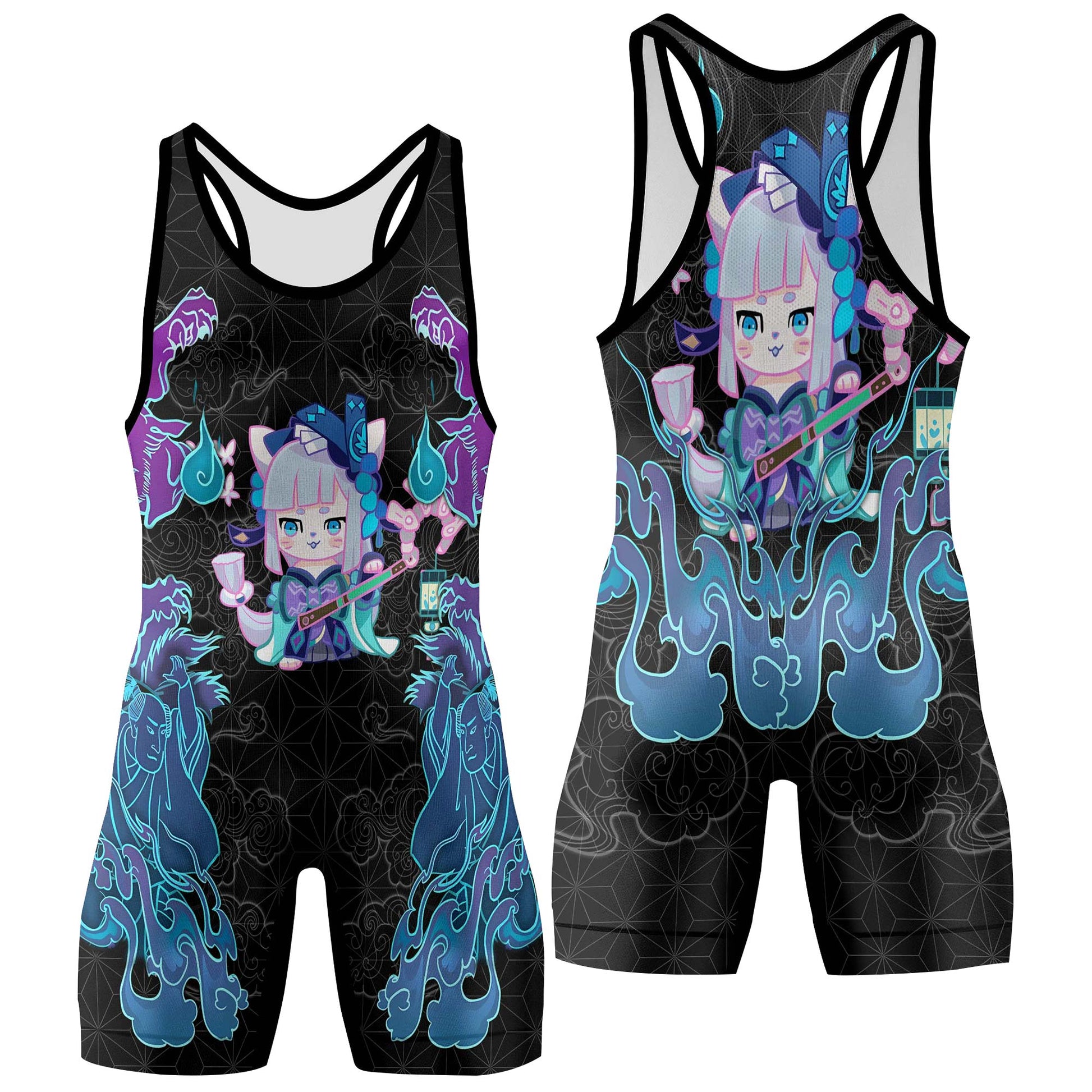 Nekomata Wrestling Singlets