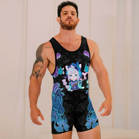 Nekomata Wrestling Singlets