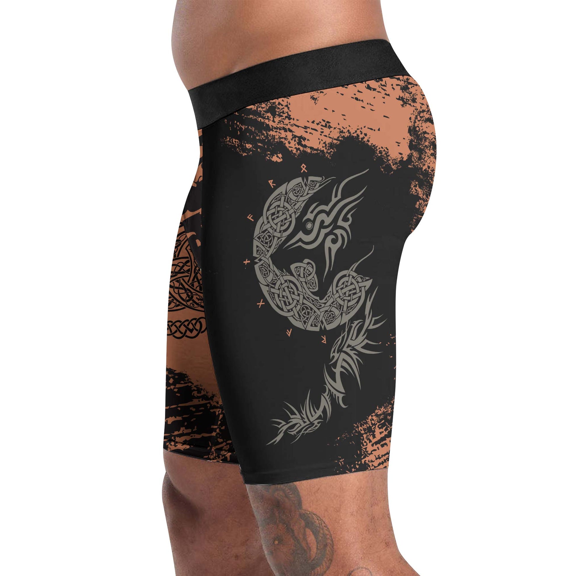 Norse Mythology Fenrir Compression Shorts