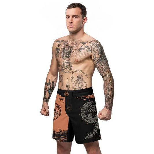 Norse Mythology Fenrir Fight Shorts