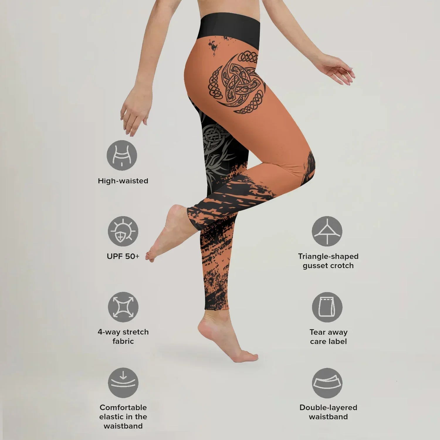 Norse Mythology Fenrir Leggings
