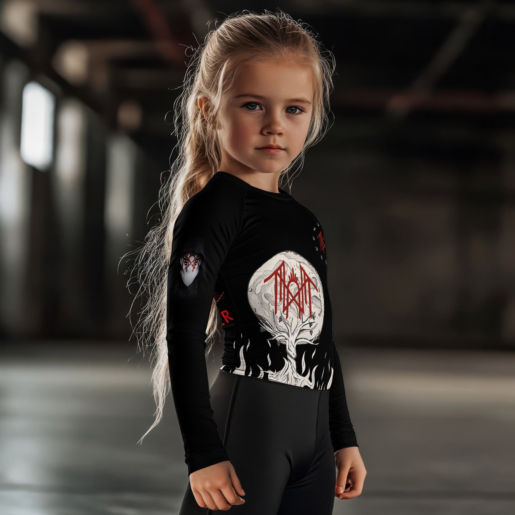Nothing Lasts Forever Kids Rash Guard