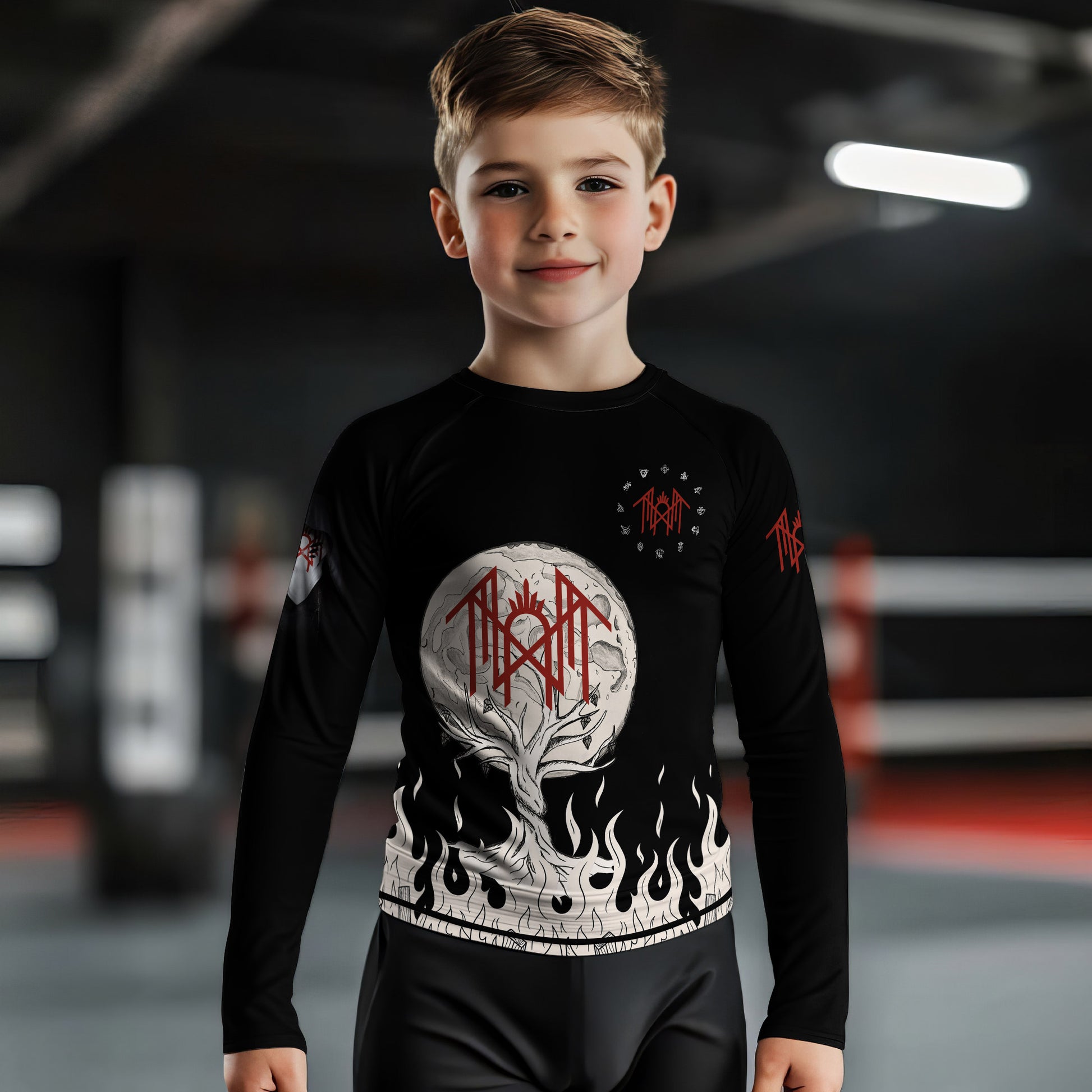Nothing Lasts Forever Kids Rash Guard