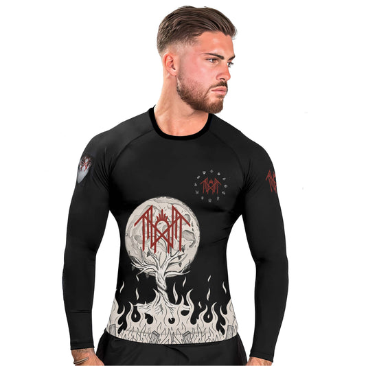 Nothing Lasts Forever Men's Long Sleeve Rash Guard