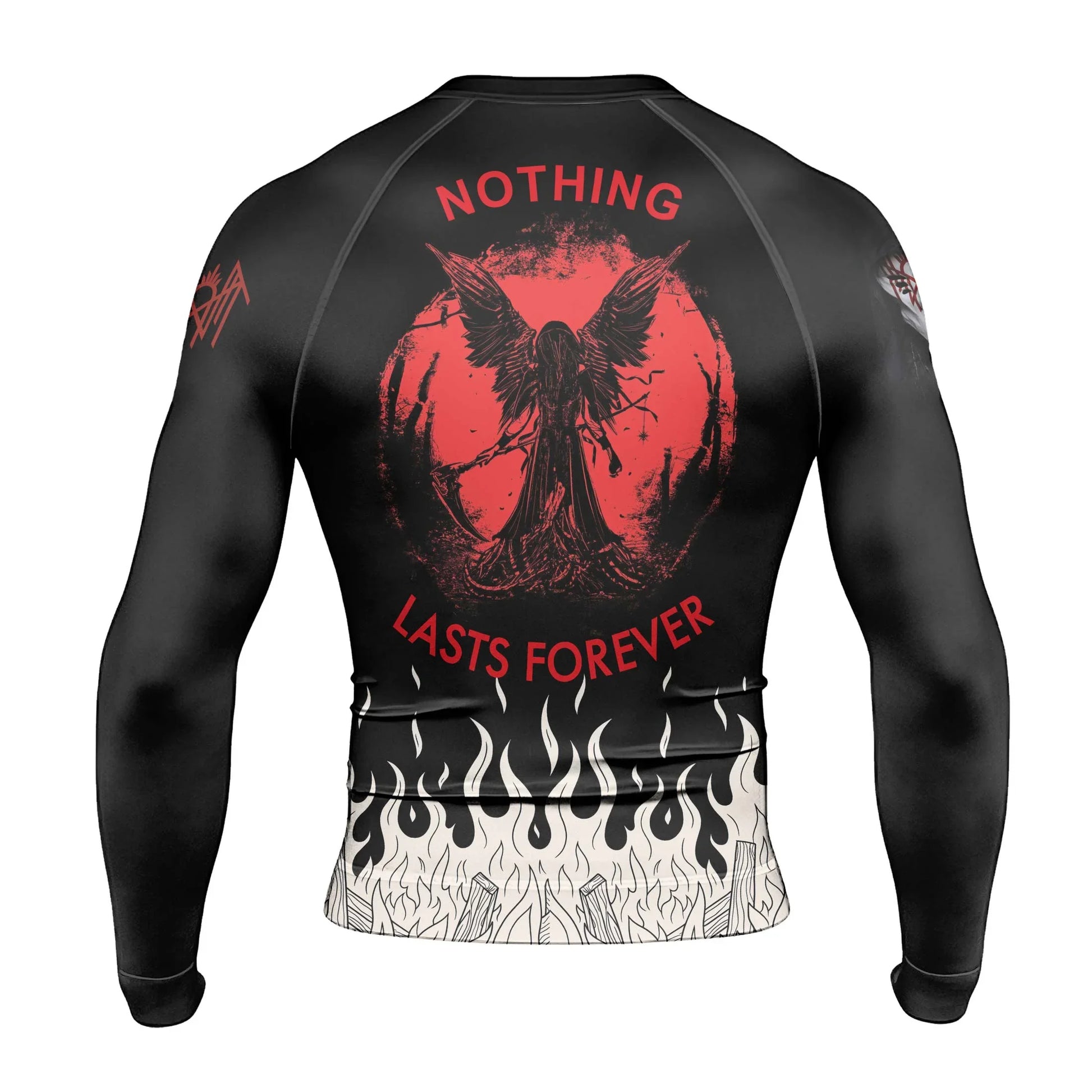Nothing Lasts Forever Men's Long Sleeve Rash Guard