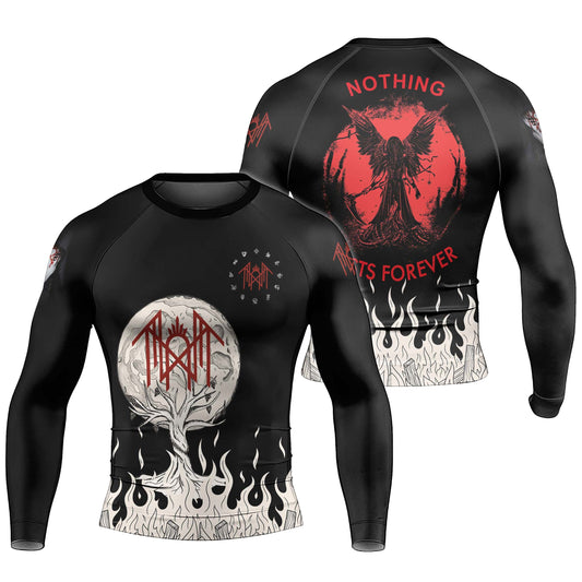 Nothing Lasts Forever Men's Long Sleeve Rash Guard