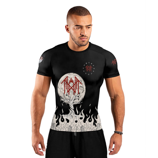 Nothing Lasts Forever Men's Short Sleeve Rash Guard