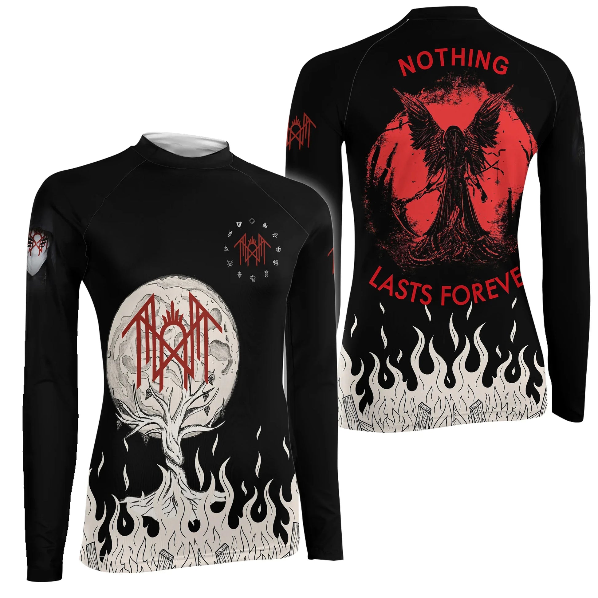 Nothing Lasts Forever Women's Long Sleeve Rash Guard