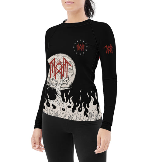 Nothing Lasts Forever Women's Long Sleeve Rash Guard